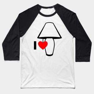 Brick Tamland I Love Lamp Baseball T-Shirt